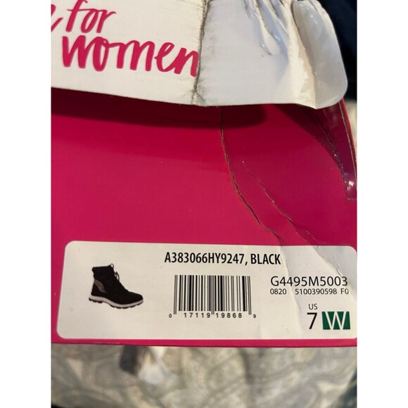Brand new in box size 7 Wide Black Ryka Winter Boot. - Picture 6 of 7